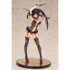 Date A Live Statue 1/7 Kurumi Tokisaki Lingerie Ver. Black 24 cm