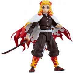 Demon Slayer: Kimetsu no Yaiba Figma Action Figure Kyojuro Rengoku (re-run) 15 cm