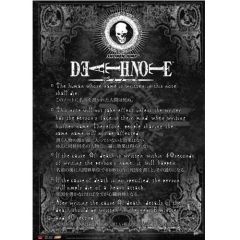 Death Note Rule Wallscroll