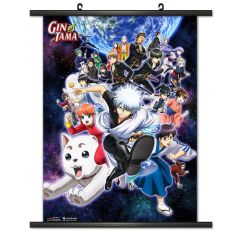 Gin Tama Group Wallscroll