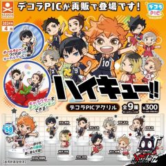 Gashapon - Decora PIC Acrylic Haikyu!!