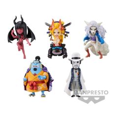 One Piece WCF Mini Figures 7 cm Wanokuni Onigashima 6 Display (12)