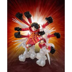 One Piece Figuarts ZERO Extra Battle PVC Statue Monkey D. Luffy -Gum Gum Hawk Gatling- 19 cm     