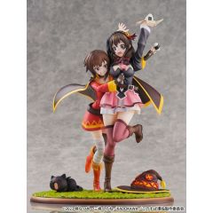 Konosuba: God's Blessing on This Wonderful World! SHIBUYA SCRAMBLE FIGURE PVC Statue 1/6 Megumin & Yunyun Futari wa Otomodachi Ver. 26 cm