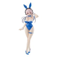 Super Sonico BiCute Bunnies PVC Statue Super Sonico Blue Rabbit Ver. 30 cm