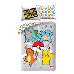 Pokémon Duvet Set Ver. 5 140 x 200 cm / 70 x 90 cm  