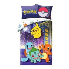 Pokémon Duvet Set Ver. 3 140 x 200 cm / 70 x 90 cm  