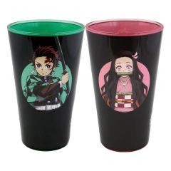 Demon Slayer Drinking Glasses 2-Pack Tanjiro & Nezuko 473 ml