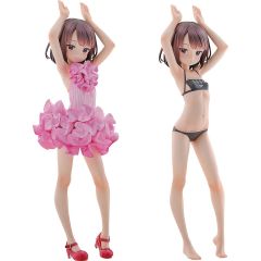 Sword Art Online Alternative: Gun Gale Online Statues 2-Pack 1/7 Llenn: Light Novel Dress & Swimsuit Ver. 23 cm