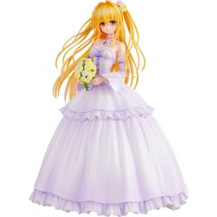 To Love-Ru Darkness PVC Statue 1/7 Golden Darkness Wedding Dress Ver. 23 cm