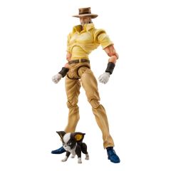 JoJo's Bizarre Adventure Super Action Action Figure Chozokado (Joseph Joestar & Iggy) (3rd-run) 15 cm