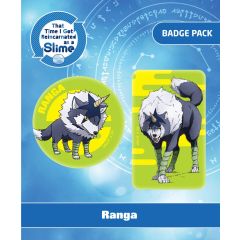 That Time I Got Reincarnated as a Slime Pin Badges 2-Pack Ranga 