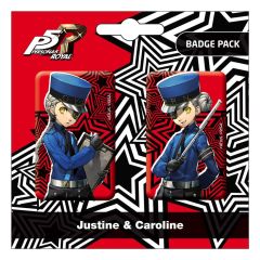 Persona 5 Royal Pin Badges 2-Pack Justine & Caroline