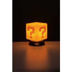 Super Mario 3D Light Question Block 10 cm