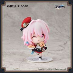 Honkai: Star Rail Welcome to Train Tea Party Chibi Figur March 7th 8 cm