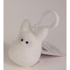 My Neighbor Totoro Plush Backpack Clip Totoro white 6 cm