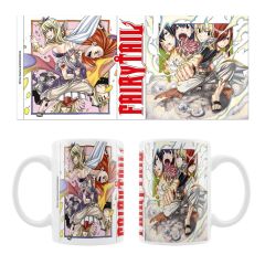 Fairy Tail Ceramic Mug Natsu Manga Style