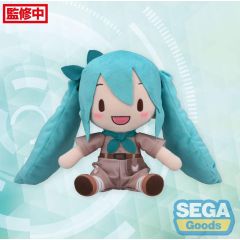 Hatsune Miku Fuwa Petit Plush Figure Hatsune Miku Going Out Series Zoo Ver. M 22 cm   