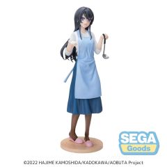 Rascal Does Not Dream of Bunny Girl Senpai Luminasta PVC Statue Mai Sakurajima Apron 14 cm