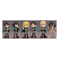 Attack On Titan Anime Series Mini Figures 9 cm Display (6)