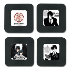 Black Butler Anime Coasters Set - Sebastian & Ciel