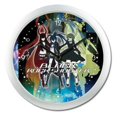 Black Rock Shooter Group Wall Clock