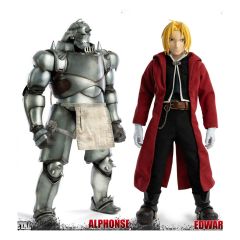 Fullmetal Alchemist: Brotherhood Action Figures 1/6 Alphonse & Edward Elric Twin Pack