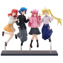 Bocchi the Rock! Statues 4-Pack Jumping Girl(s) 20 cm