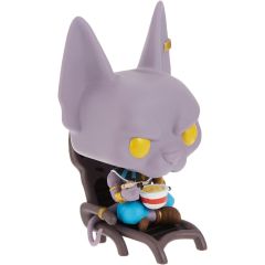 Dragon Ball Super POP! Animation Vinyl Figure Beerus Eating Noodles 9 cm