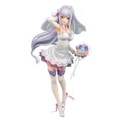 Re:ZERO -Starting Life in Another World- PVC Statue 1/7 Emilia Wedding Ver. 25 cm