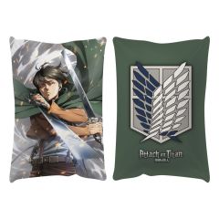 Attack on Titan Pillow Levi Attack 50 x 35 cm