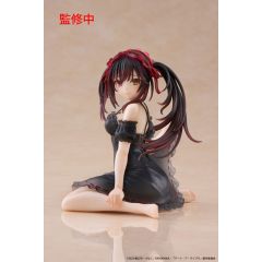 Date A Live V PVC Statue Desktop Cute Figure Kurumi Tokisaki Nightwear Ver. 13 cm 