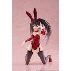 Date A Live V PVC Statue Desktop Cute Figure Kurumi Tokisaki Bunny Ver. 13 cm  