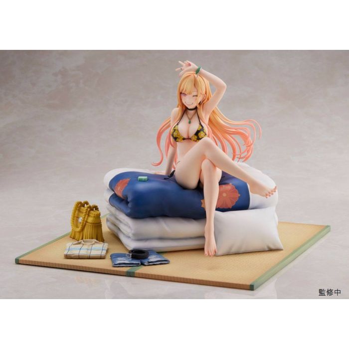 Anime My Dress-Up Darling Painted Figure Kitagawa Marin Pvc Statue Toys in  box